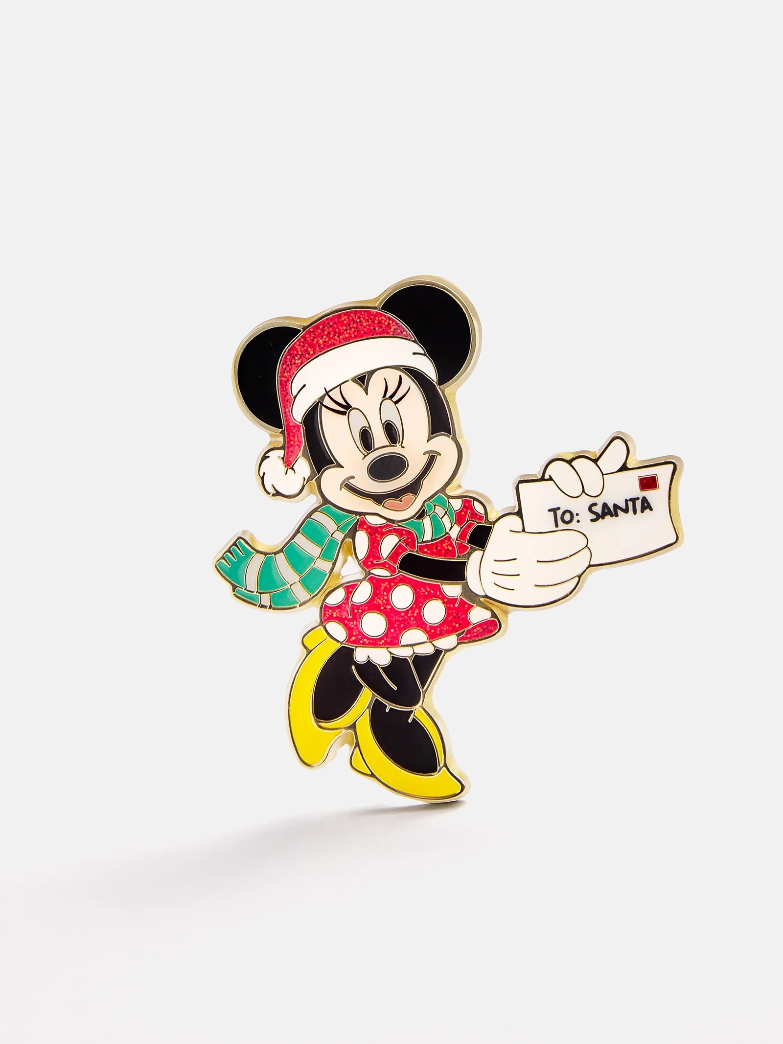 Disney Minnie Mouse Letter To Santa Pin - Disney Holiday Pins at BaubleBar