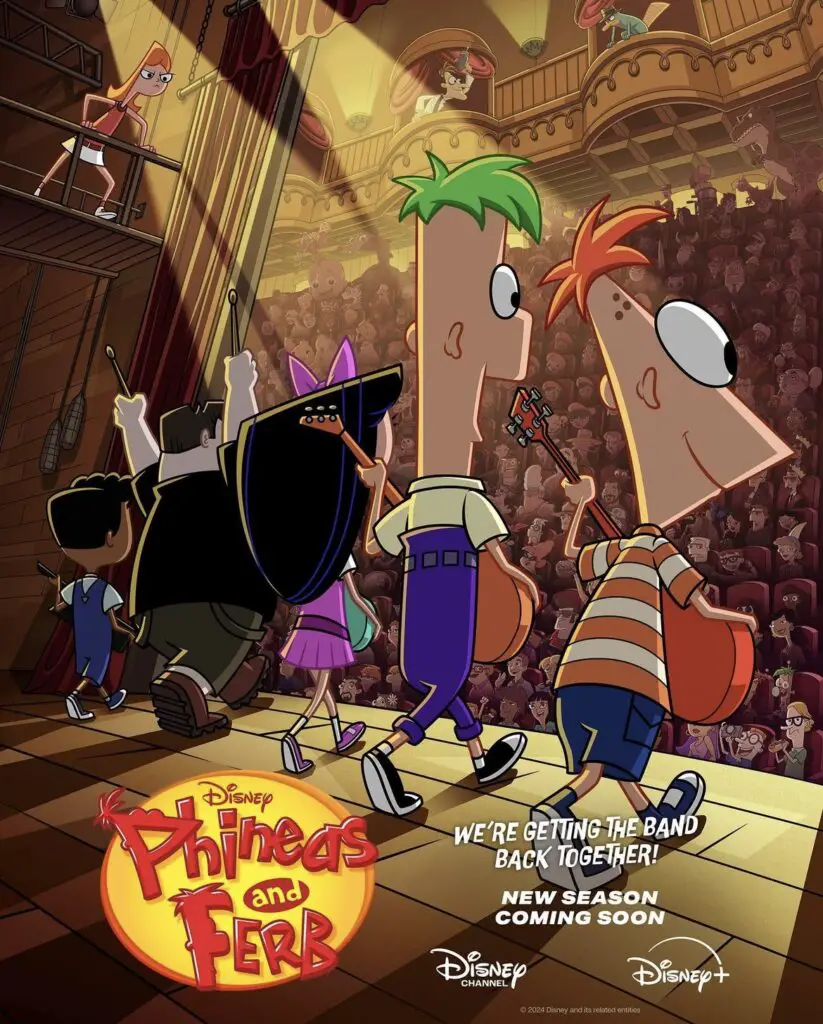 Disney Phineas and Ferb New Season Poster