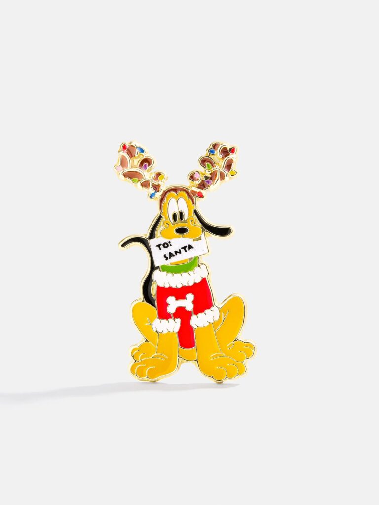 Disney Pluto Letter to Santa Pin - Disney Holiday Pins at BaubleBar