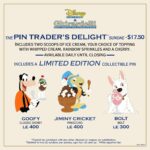 Disney Studio Store Hollywood Pin Trader's Delight October Sundae