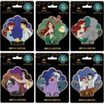 Disney The Little Mermaid 35th Anniversary Complete Series of Collectible Pins