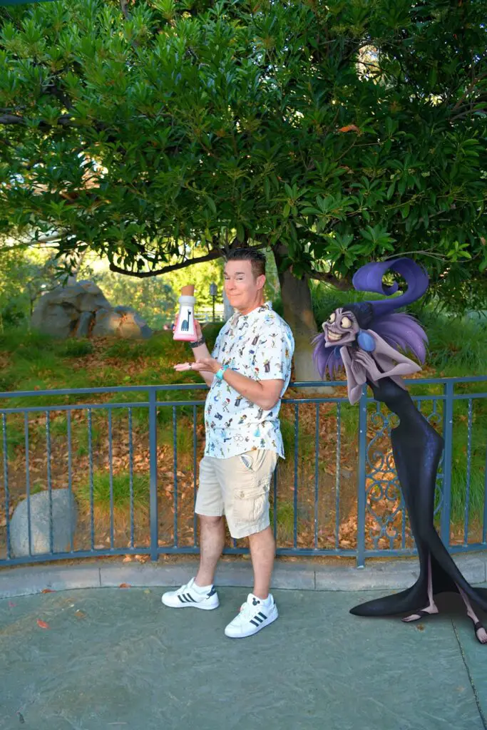 Disneyland Magic Key Photo with Yzma