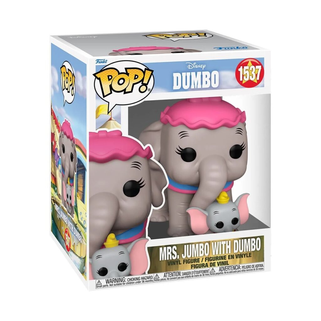 Dumbo Mrs. Jumbo with Dumbo Super 5-Inch Funko Pop! Vinyl Figure #1537 - Box Front