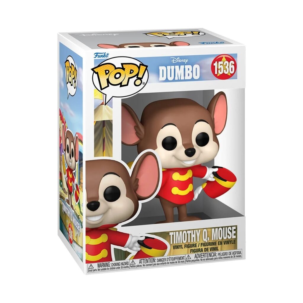 Dumbo Timothy Q. Mouse Funko Pop! Vinyl Figure #1536 - Box Front