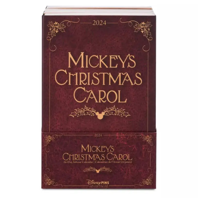 Mickey's Christmas Carol 24-Day Advent Calendar Mystery Pin Set 2024 – Limited Edition