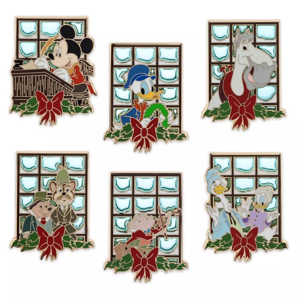 Mickey's Christmas Carol Mystery Pins