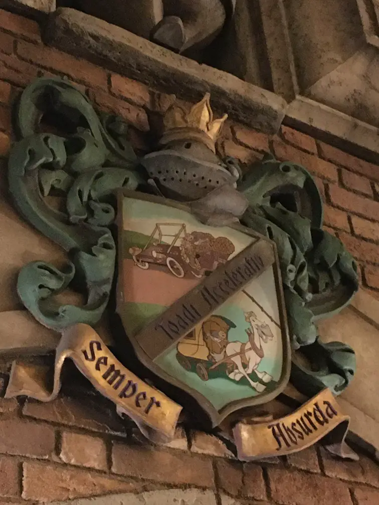 Mr. Toad's Wild Ride Crest