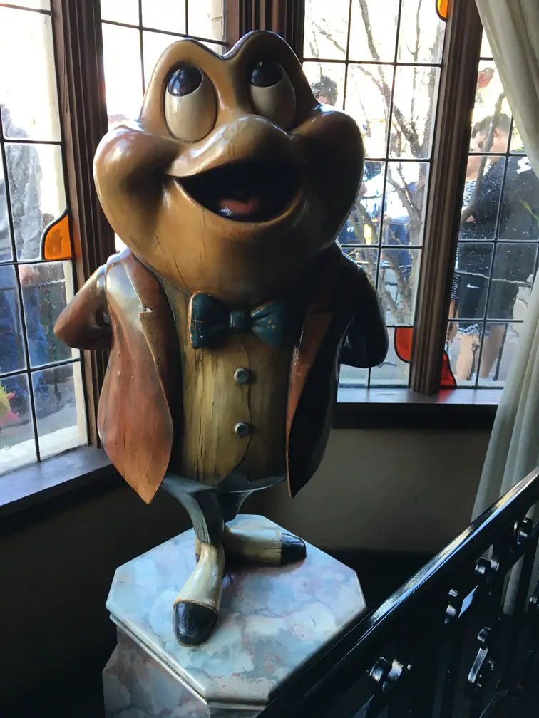 Mr. Toad's Wild Ride Statue