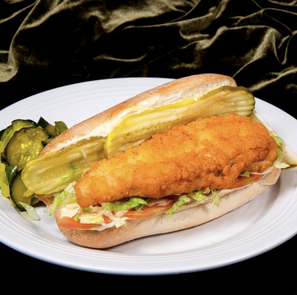 Catfish Po'boy at Tiana's Palace