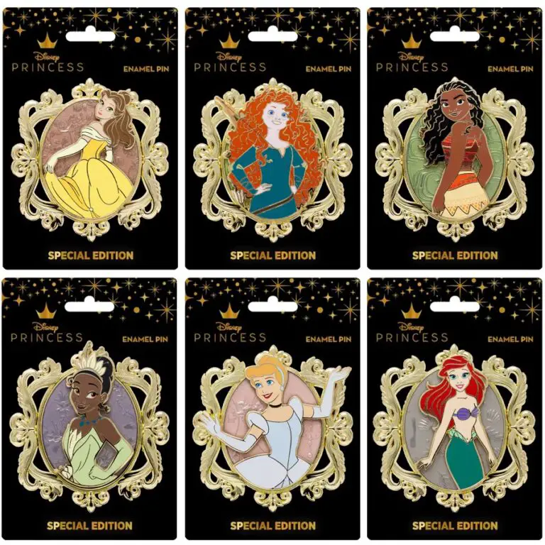 Disney Cameo Series Disney Princesses Pin on Pin Special Edition 400