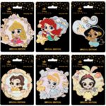 Disney Cutie Princess & Food Series Collectible Pin on Pin Special Edition