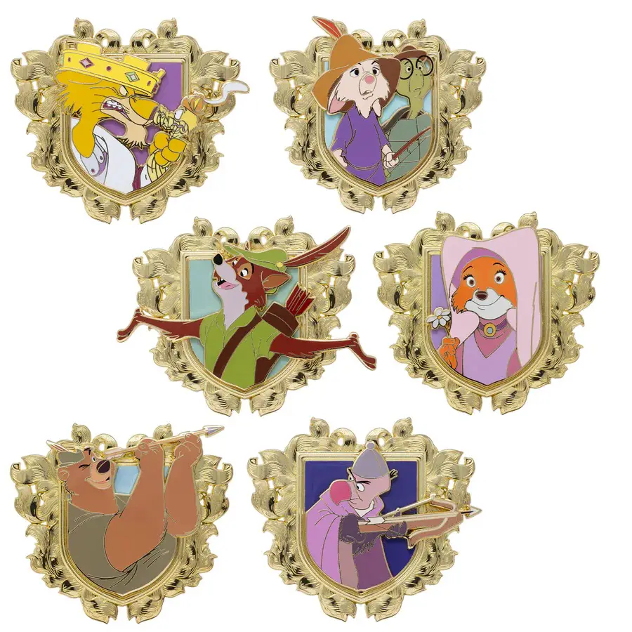 Disney Robin Hood Family Crest - Robin Hood Series Collectible Pin on Pin Special Edition