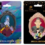 Disney Transformations Series Mulan, Hades, Mim, and Yzma Collectible Pins