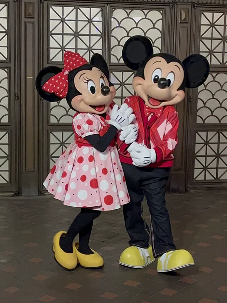 Mickey & Minnie Mouse Sweethearts Nite at Disneyland