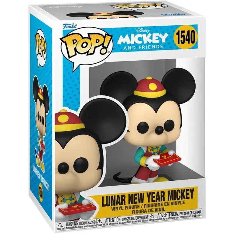 Mickey and Friends Lunar New Year Mickey Funko Pop! Vinyl Figure #1540 - Front of Box