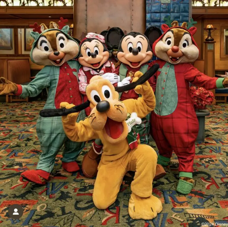 Mickey’s Holiday Pajama Party Breakfast and Brunch at Grand Californian Hotel & Spa