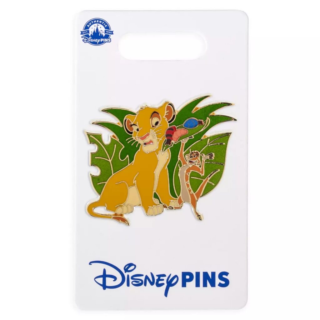 Simba and Timon Pin – The Lion King