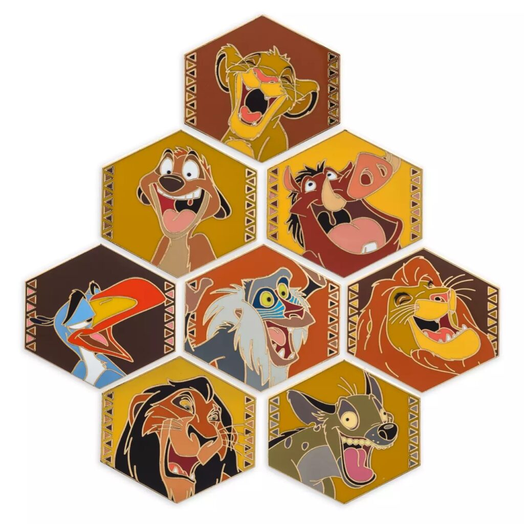 The Lion King Laughing Mystery Pin Blind Pack – 2-Pc.