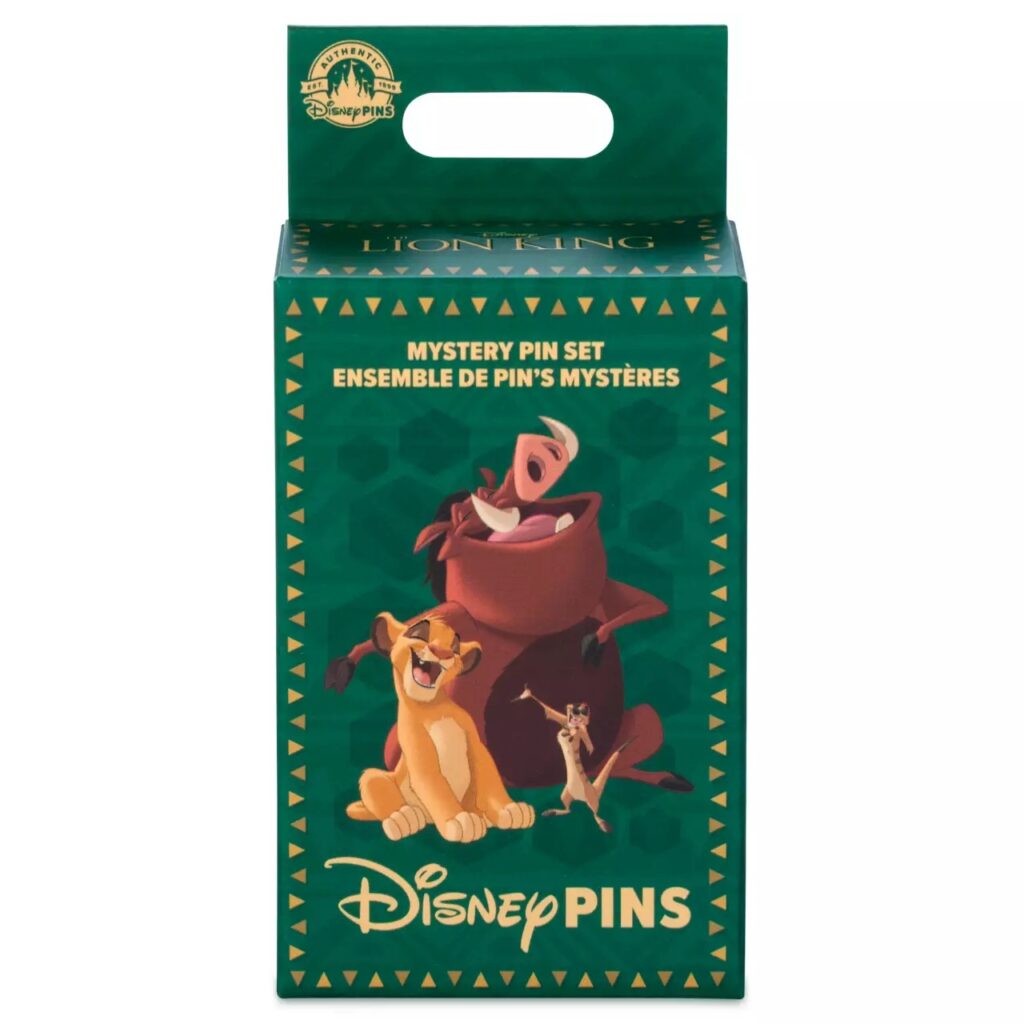 The Lion King Laughing Mystery Pin Blind Pack – Mystery Box