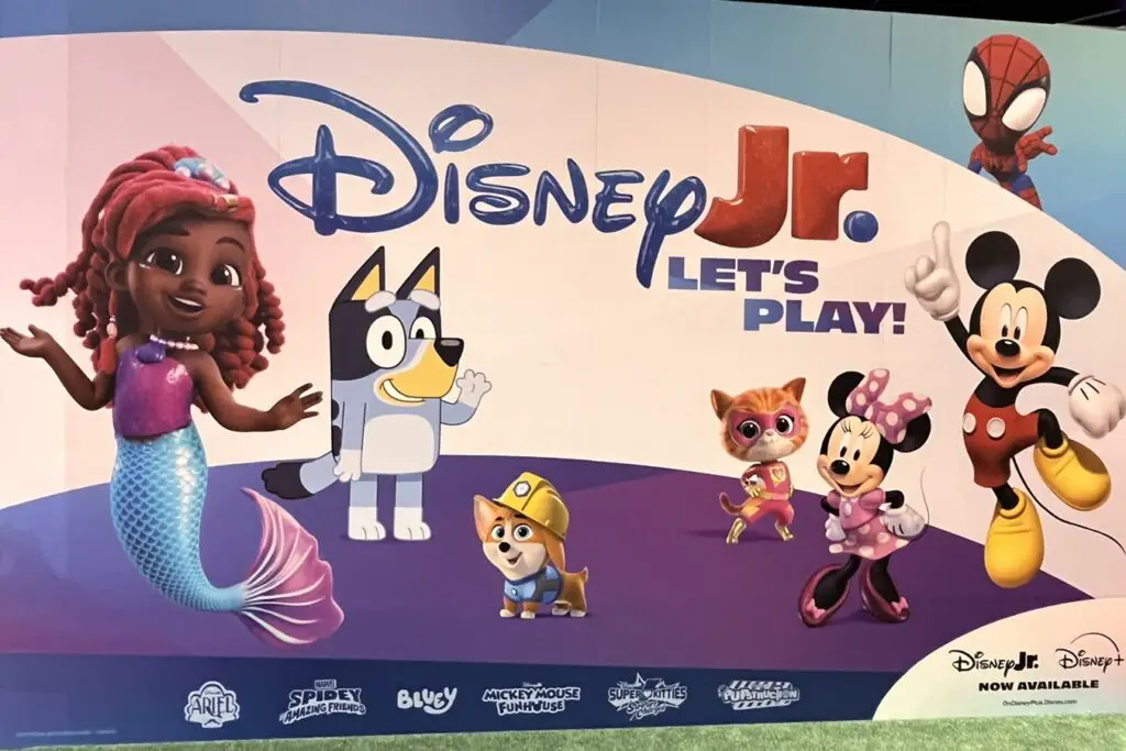 Disney Jr Let's Play Poster