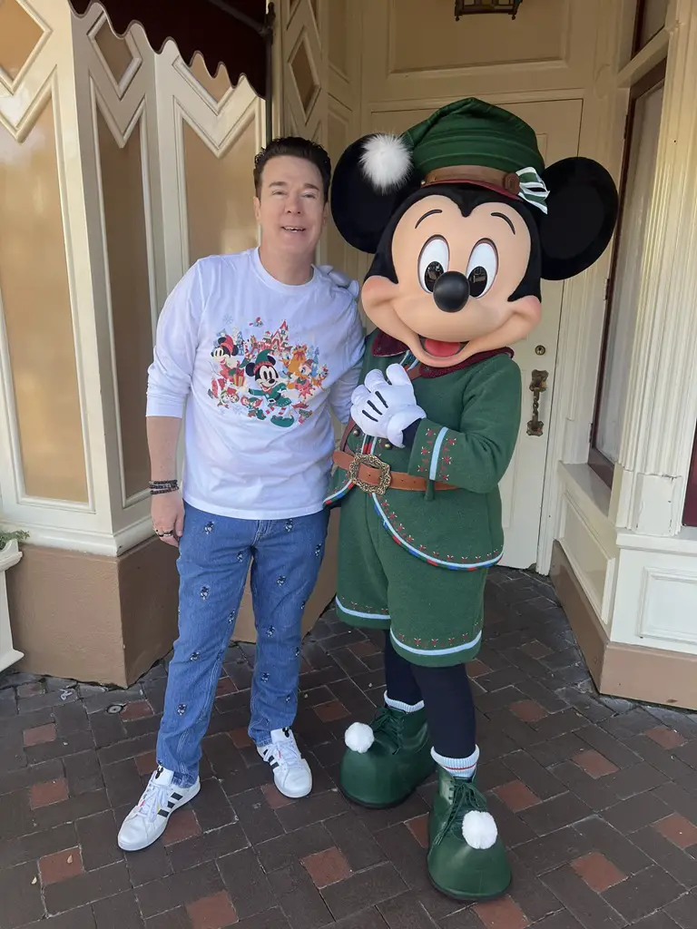 Disney Mouseketeer & Mickey Mouse at Disneyland 2024