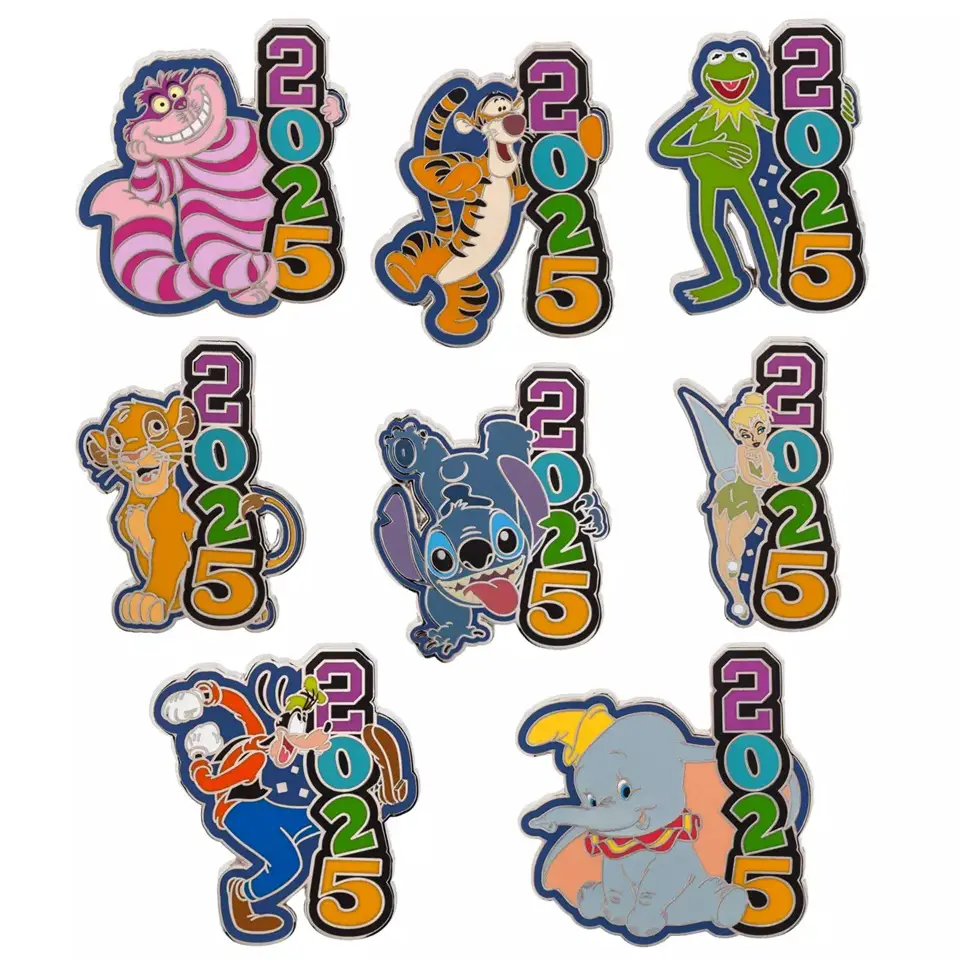 Disney Parks 2025 Mystery Pin Blind Pack Pins