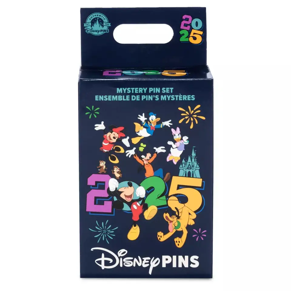 Disney Parks 2025 Mystery Pin Blind Pack – 2-Pc.