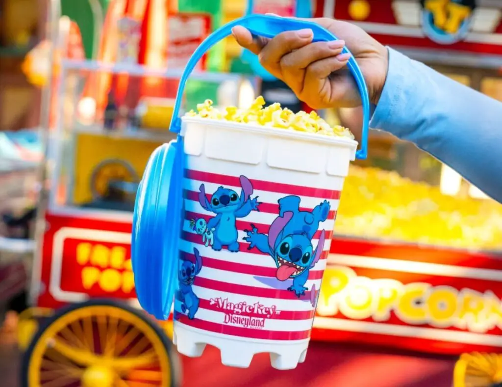 Disneyland Magic Key Extras Coming in January - Stitch Popcorn Bucket