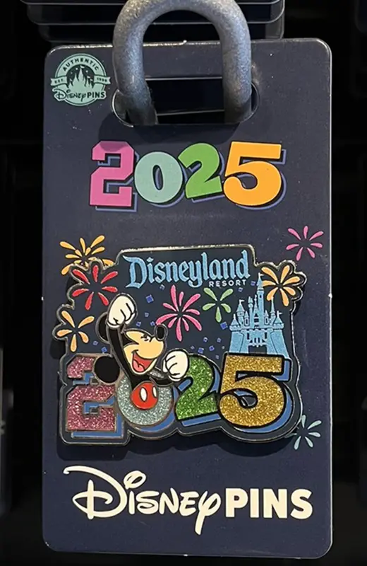 Disneyland Mickey Mouse 2025 Dated Pin