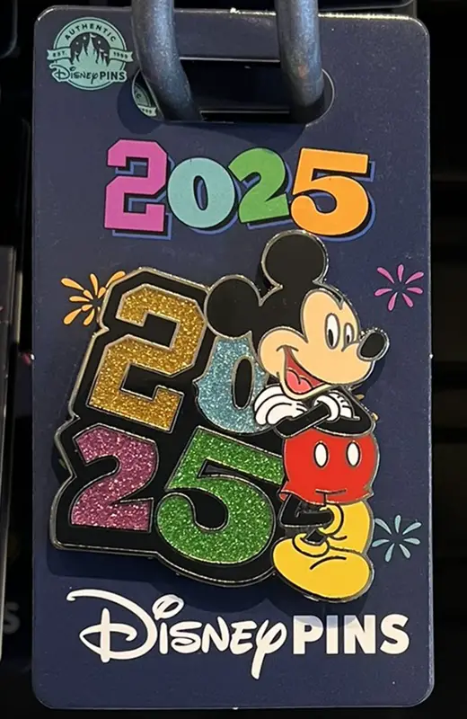 Mickey Mouse 2025 Dated Pin