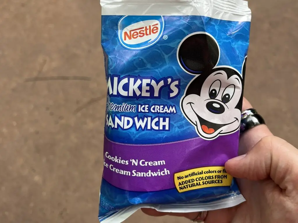 Mickey Mouse Premium Ice Cream Sandwich Snack