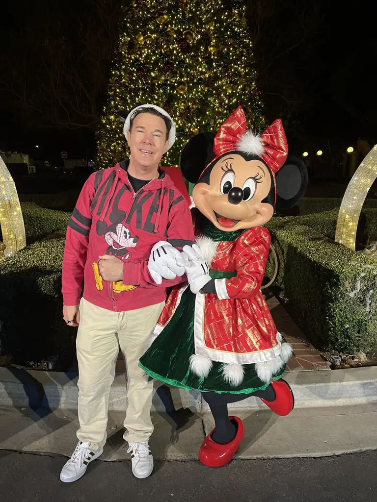 Minnie Mouse & Disney Mouseketeer at the Walt Disney Studios in Burbank CA