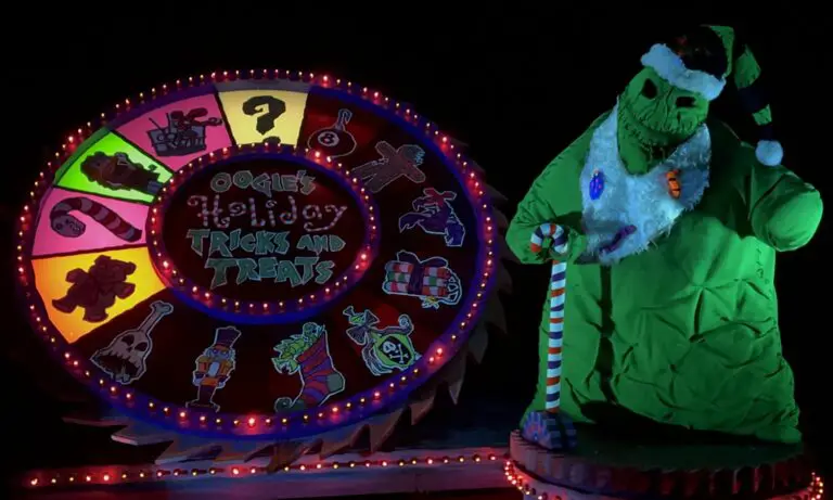 The Nightmare Before Christmas Trivia - Oogie Boogie at Haunted Mansion