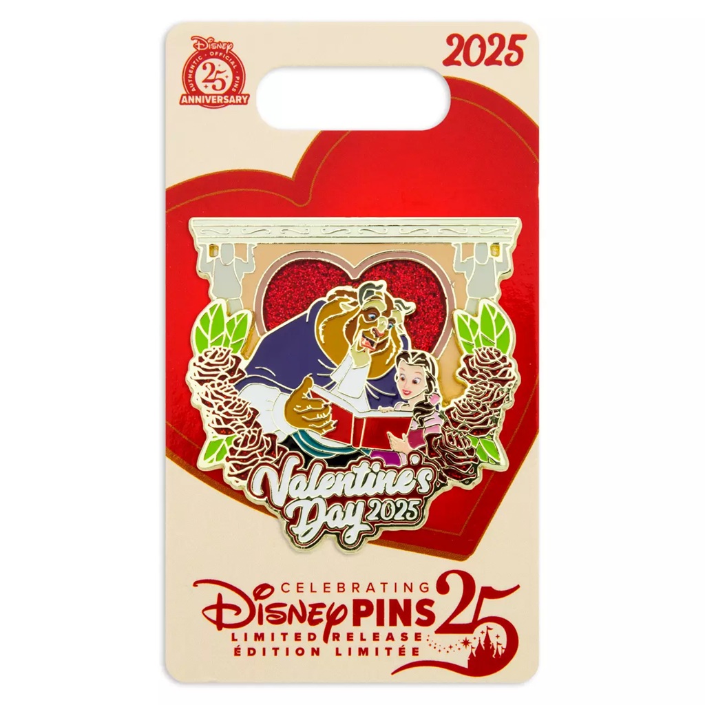 Beauty and the Beast Pin – Valentine's Day 2025 – Limited Release