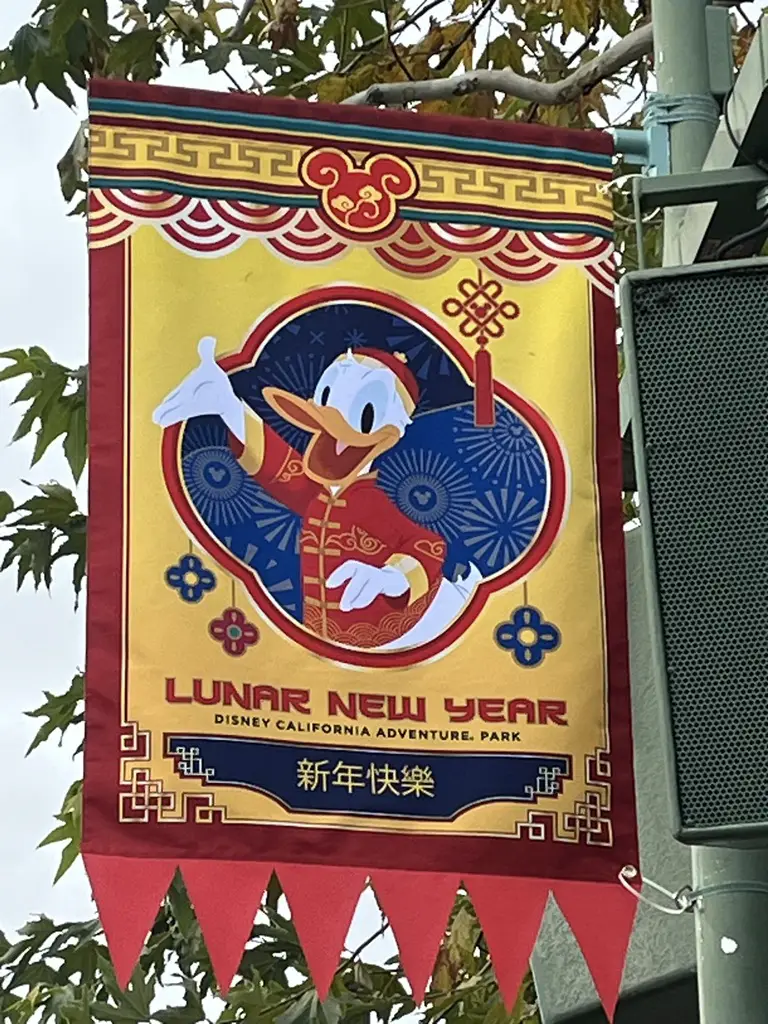 DCA Lunar New Year Donald Duck Banner