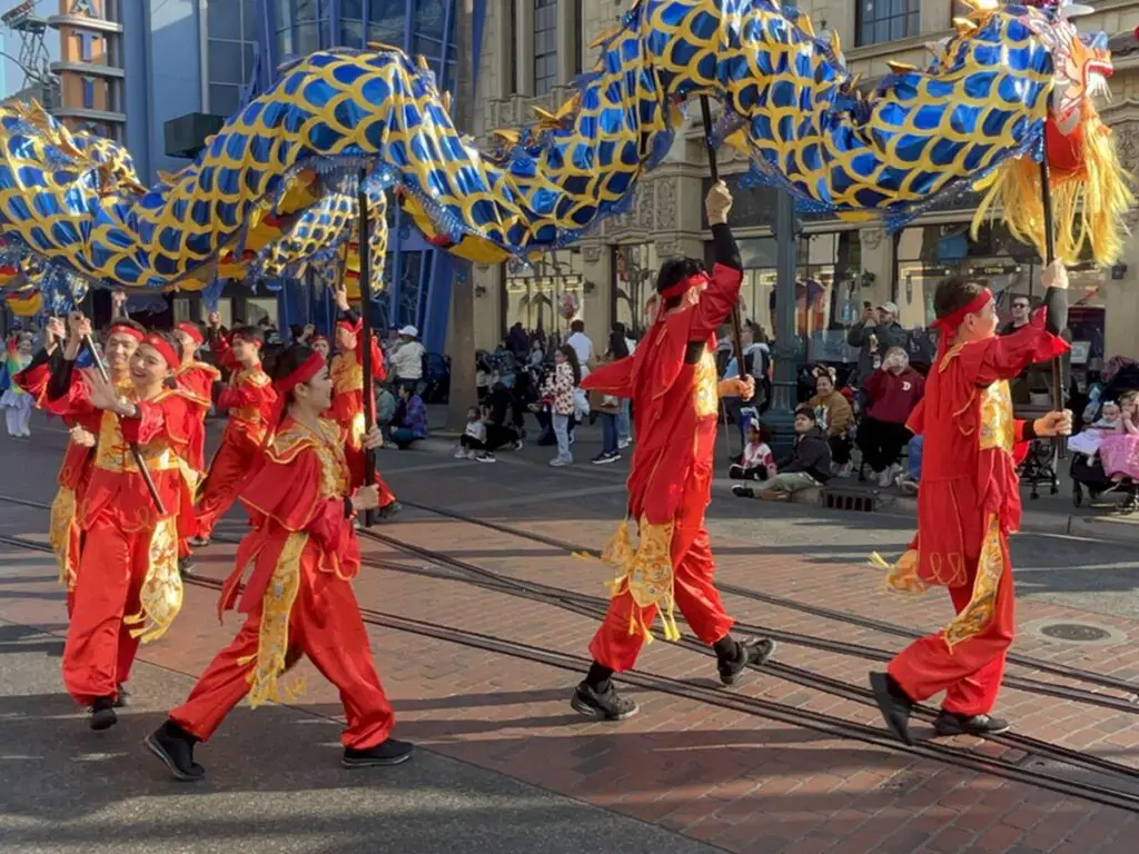 DCA Lunar New Year Procession Dragon