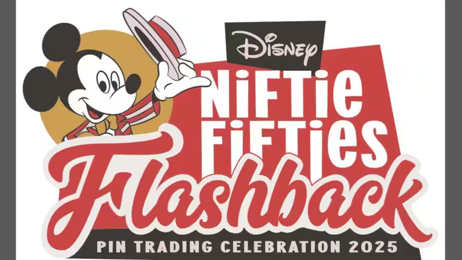 Disney Niftie Fifties Flashback Pin Trading Celebration Event 2025