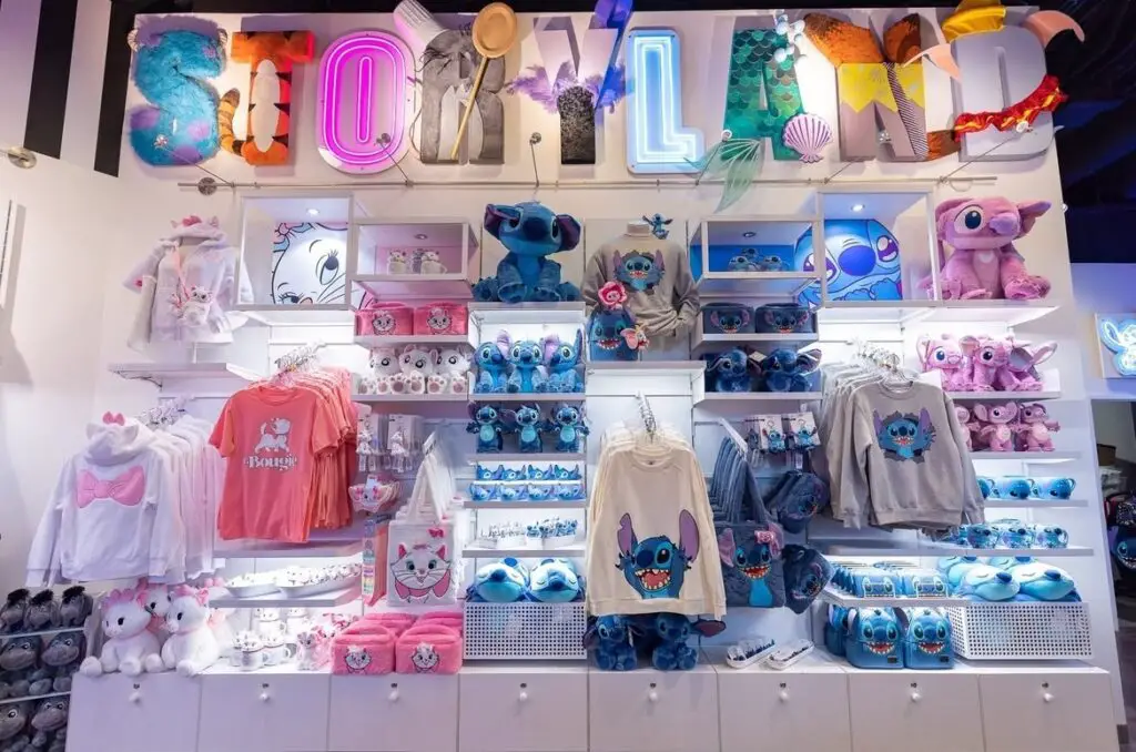 Disney Storyland Boutique Stitch Wall