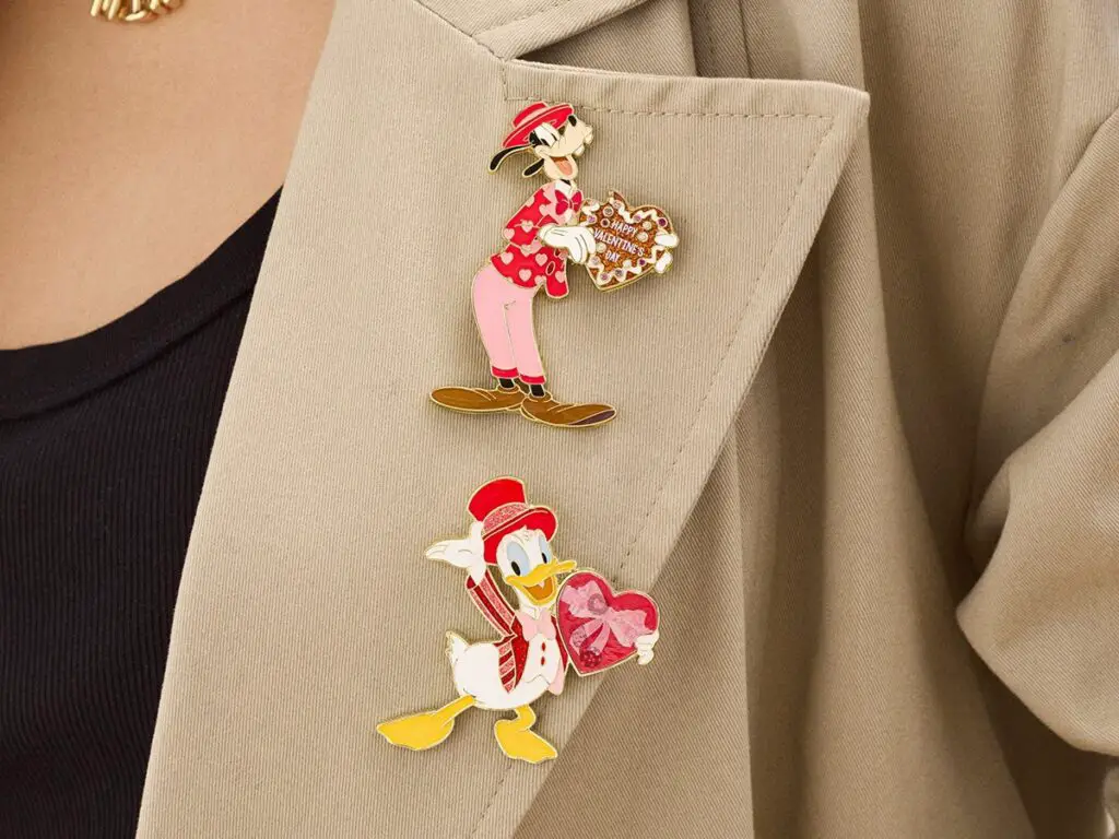 Disney Valentine's Day Pins at Baublebar