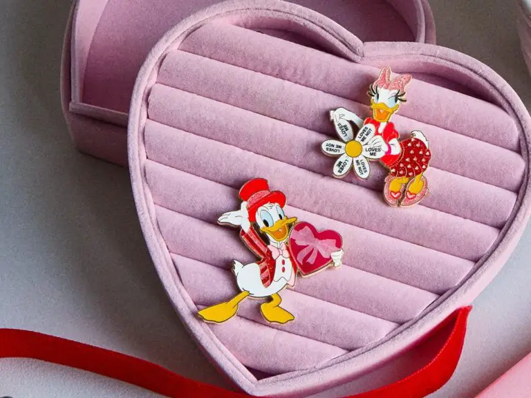 Disney Valentine's Day Pins at Baublebar Website