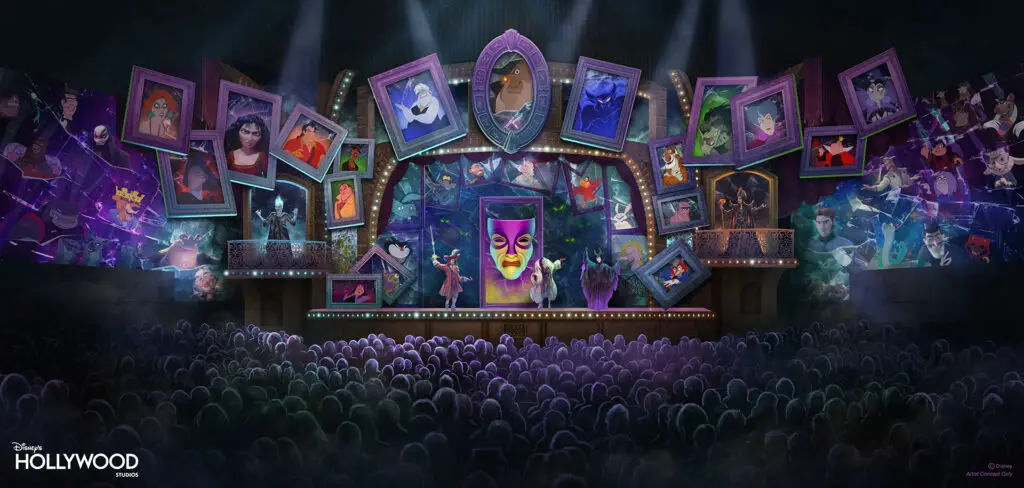 Disney Villains Unfairly Ever After Show - Concept Art