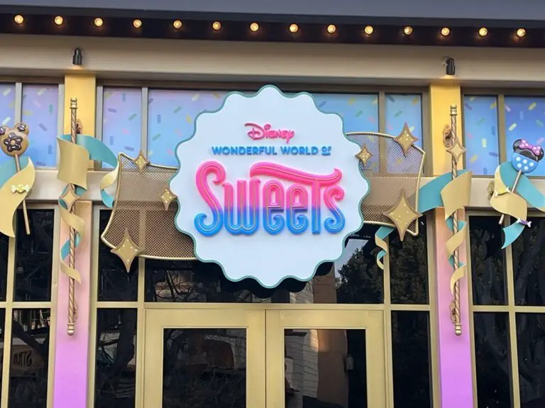 Disney Wonderful World of Sweets Opens Today