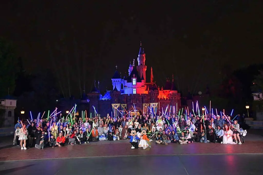 Disneyland After Dark Star Wars Nite - Photo at Sleeping Beauty Castle