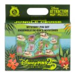 Jungle Cruise Mystery Pin Blind Pack – Disney Attraction Map Puzzles Series – 1-Pc. – Limited Edition Box