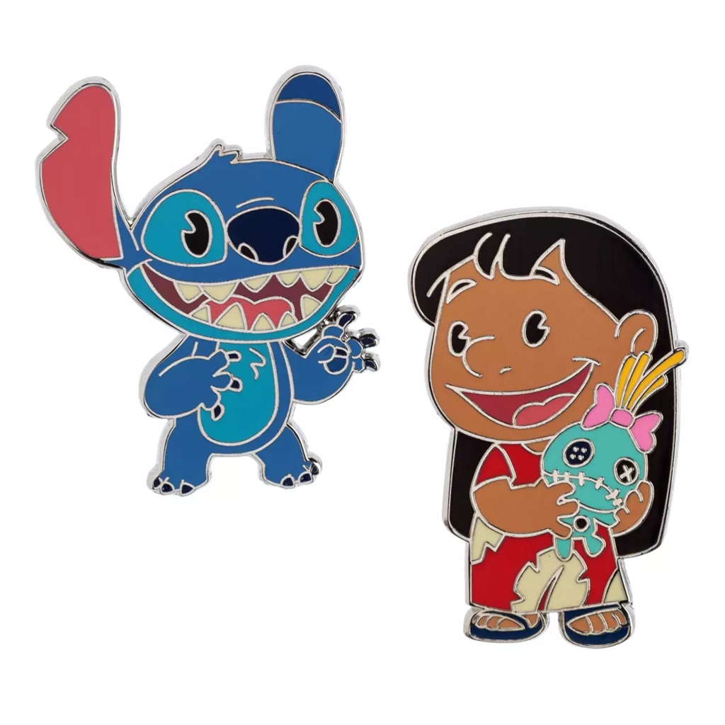 Lilo & Stitch Build-a-Pin Starter Set with Castle Stage Base Pin - 2 Pins