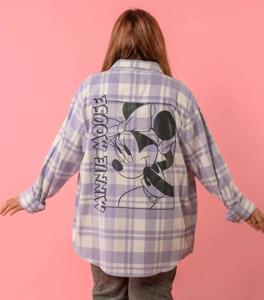 Minnie Mouse Retro Flannel