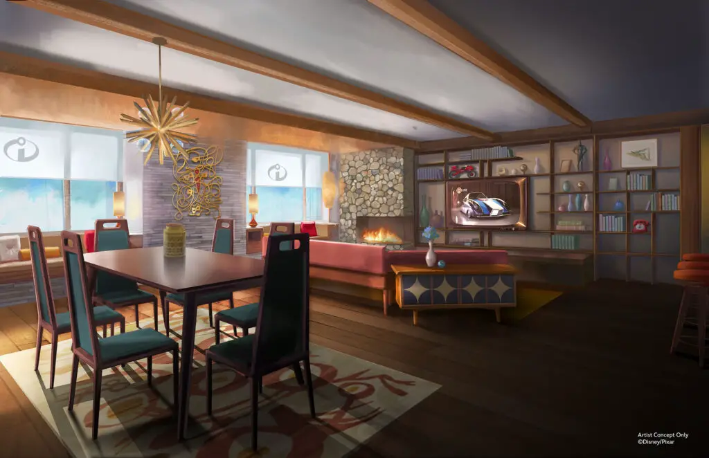 Pixar Place Hotel Incredibles Suite