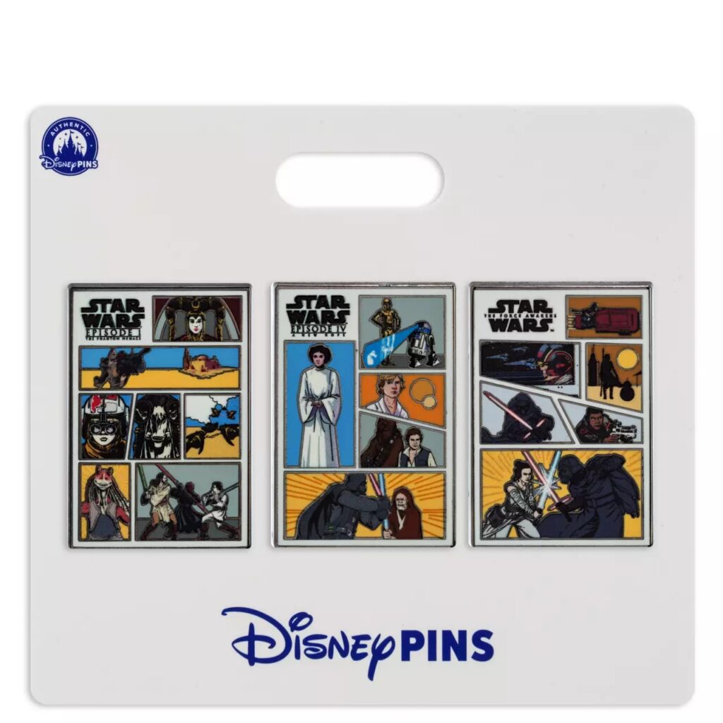 Star Wars Comics Pin Set