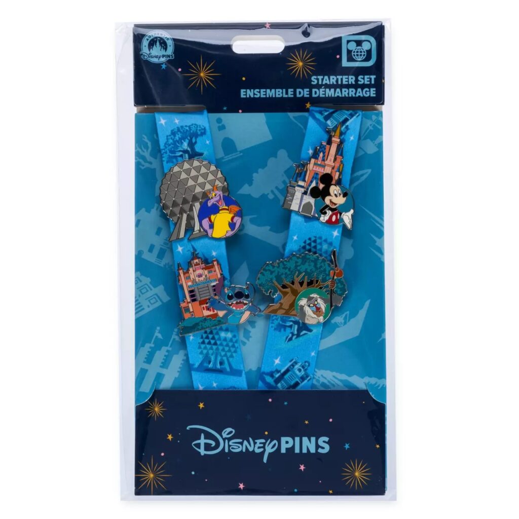 Walt Disney World Pin Trading Starter Set New