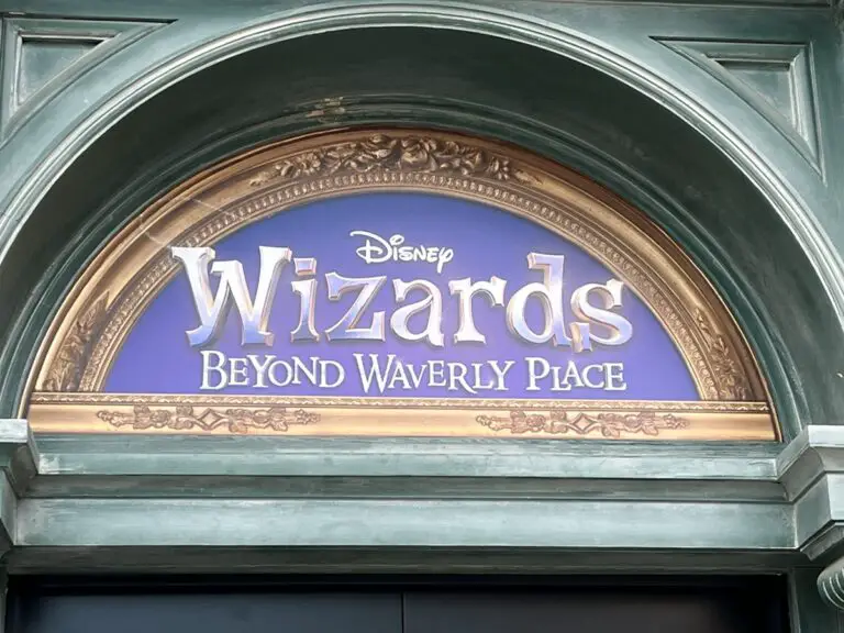 Wizards Beyond Waverly Place Logo at Disney California Adventure Park